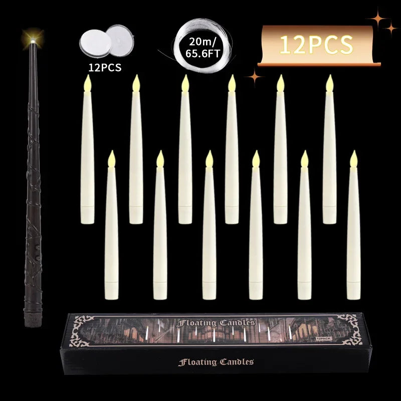 Flameless Floating Candles