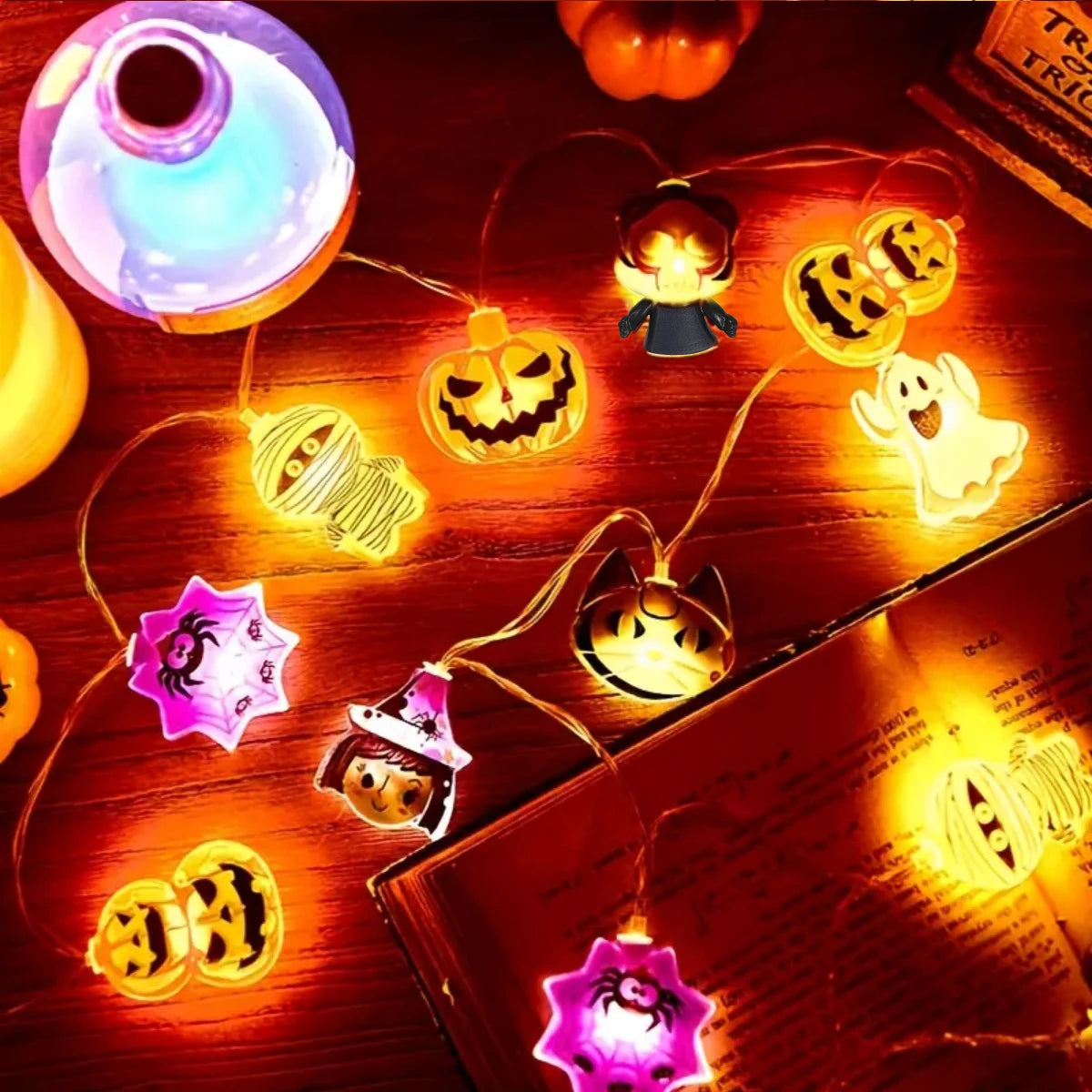 Halloween LED String Lights - Indoor
