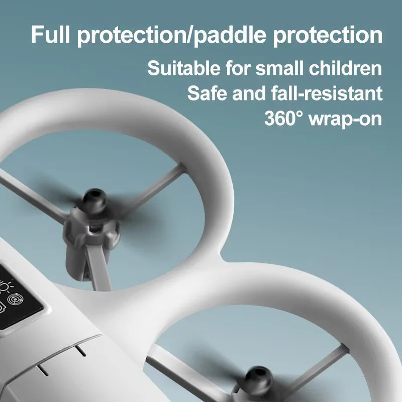 NEW 2026 Mini Foldable Drone With Lights 4K Aerial Photography Cameras Optical Flow Positioning Quadcopter Helicopter Dron Toys