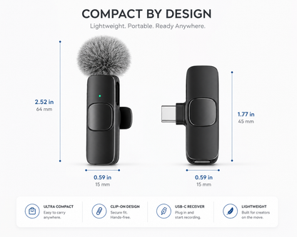 CreatorCam™ Pro Creator Kit -  Camera, Mic & Tripod