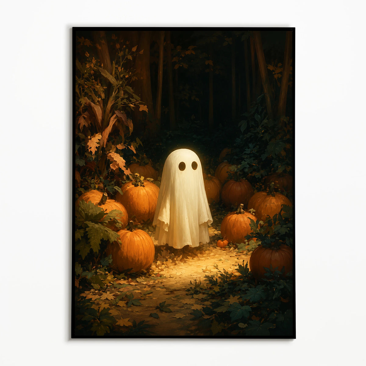 Haunted Harvest™ Vintage Halloween Canvas Wall Art