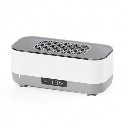 Makeup Brush Cleaning Case, Jewelry Automatic 360 ° Deep Cleaning Tool, Ultra Portable, USB Charging, High-Frequency Vibration