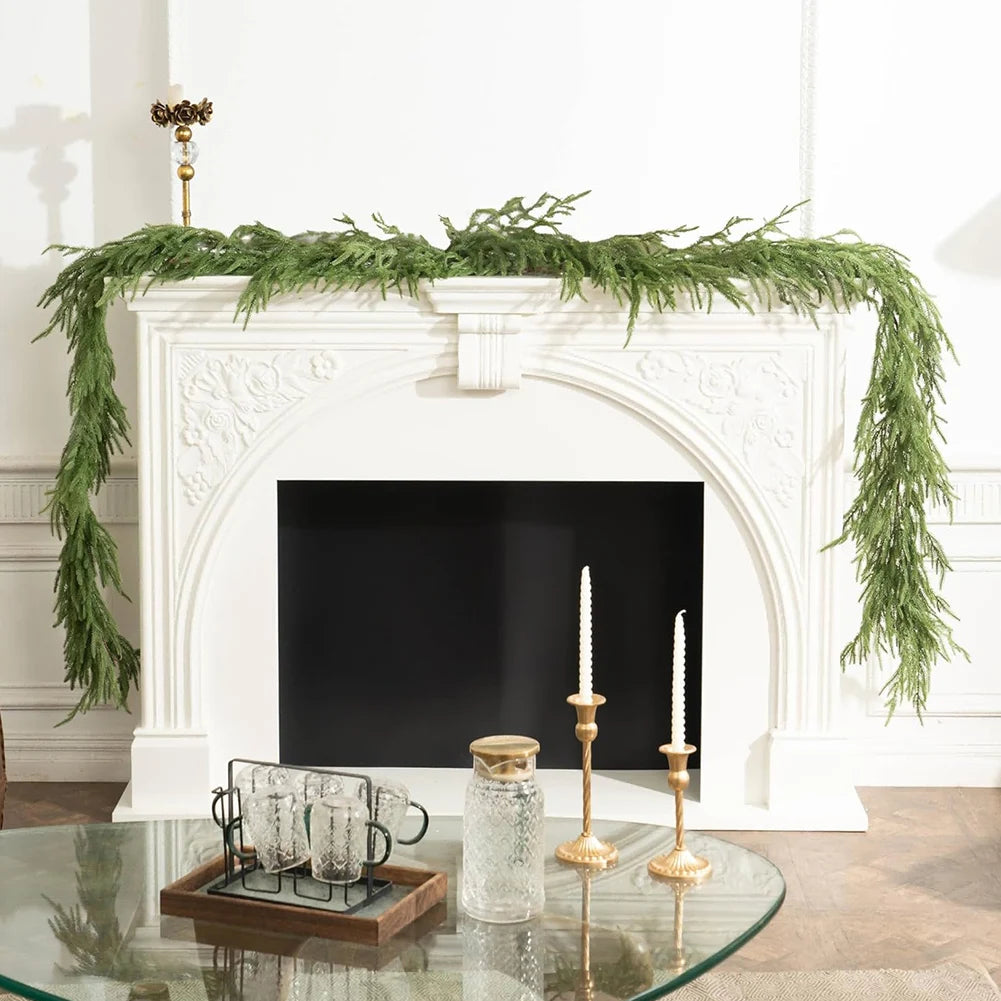 Norfolk Pine Garland for Christmas, Holiday Season