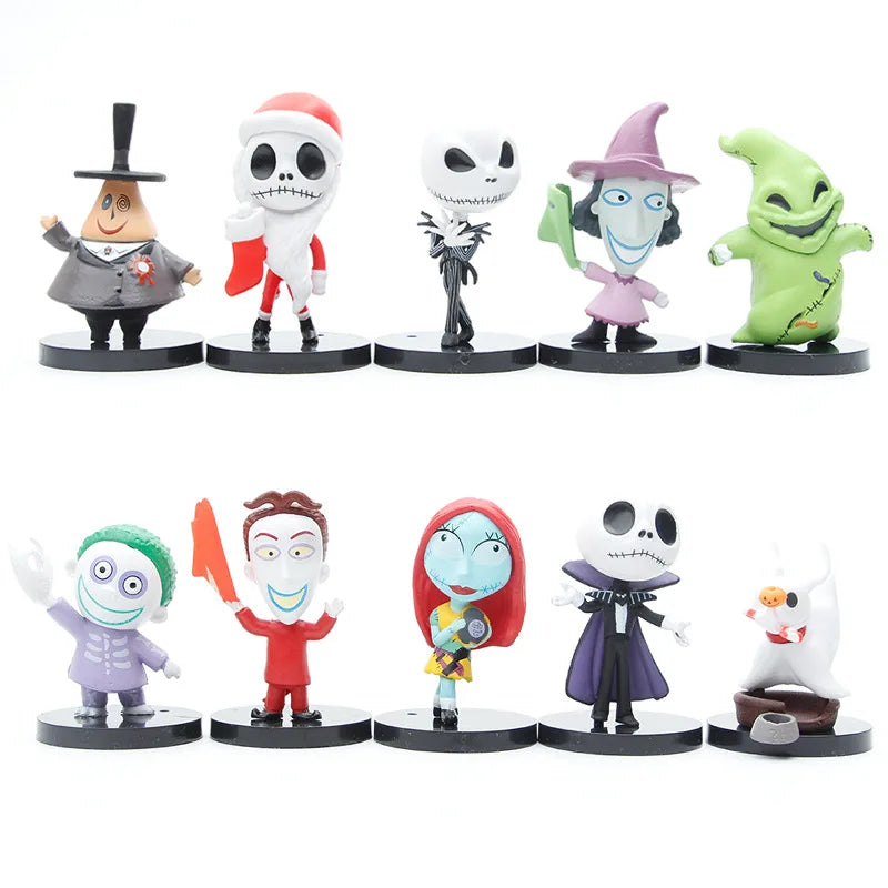 The Nightmare Before Christmas Halloween Figures 10 Pieces / Set