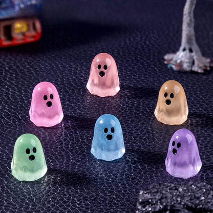 Miniature Glowing Ghost Figures