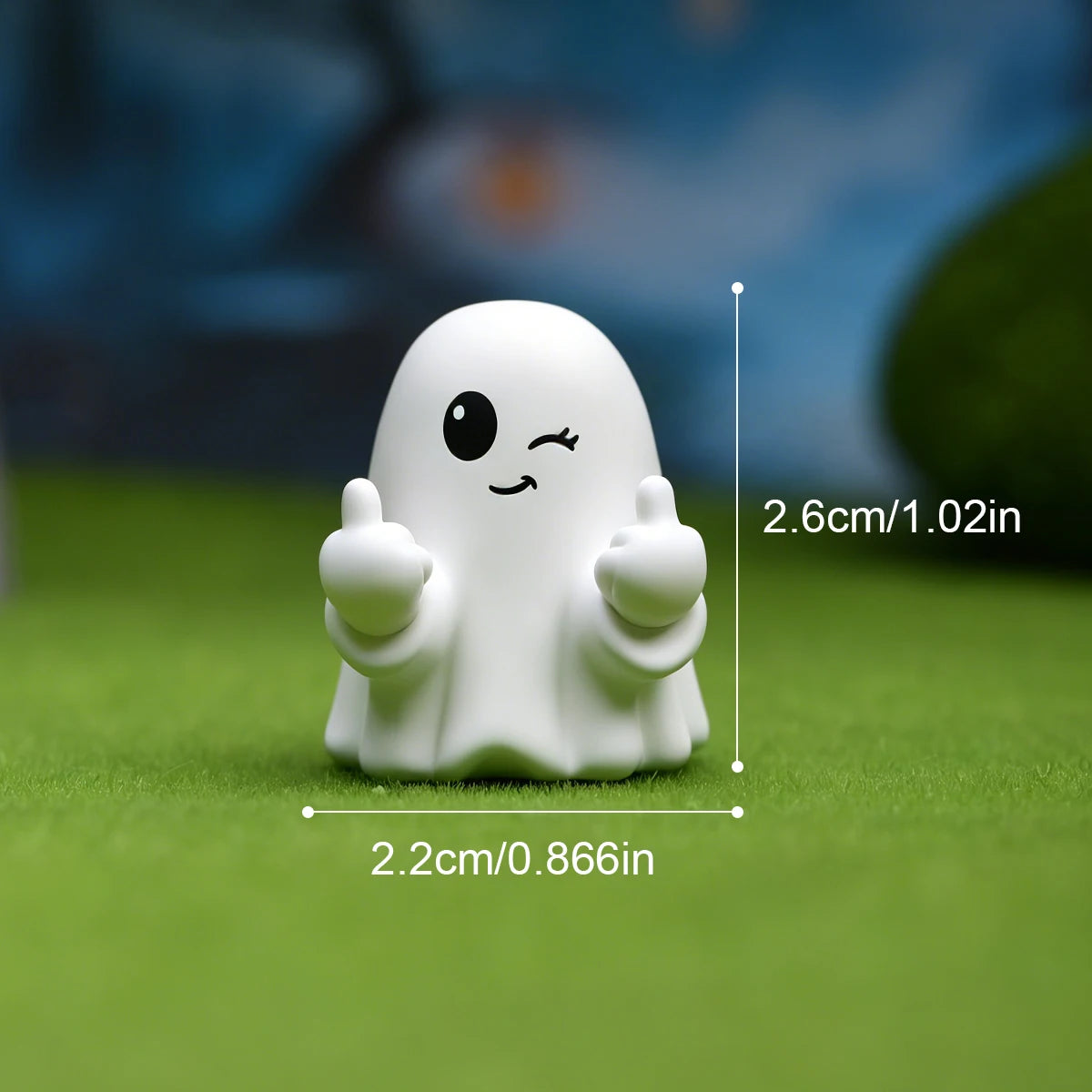 Tiny Boo Crew™ – Mini Ghost & Pumpkin Halloween Figurines