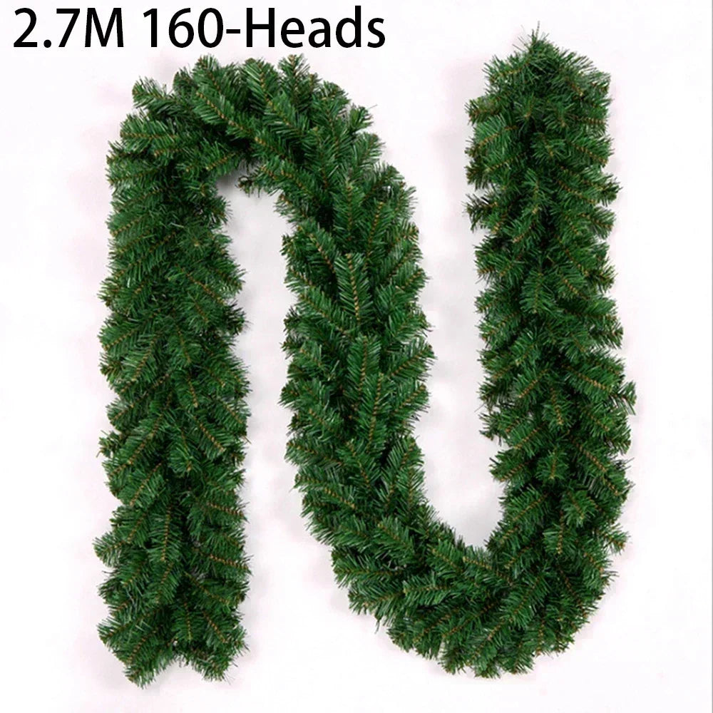 Pine Garland for Christmas and Holiday Décor - 2.7M
