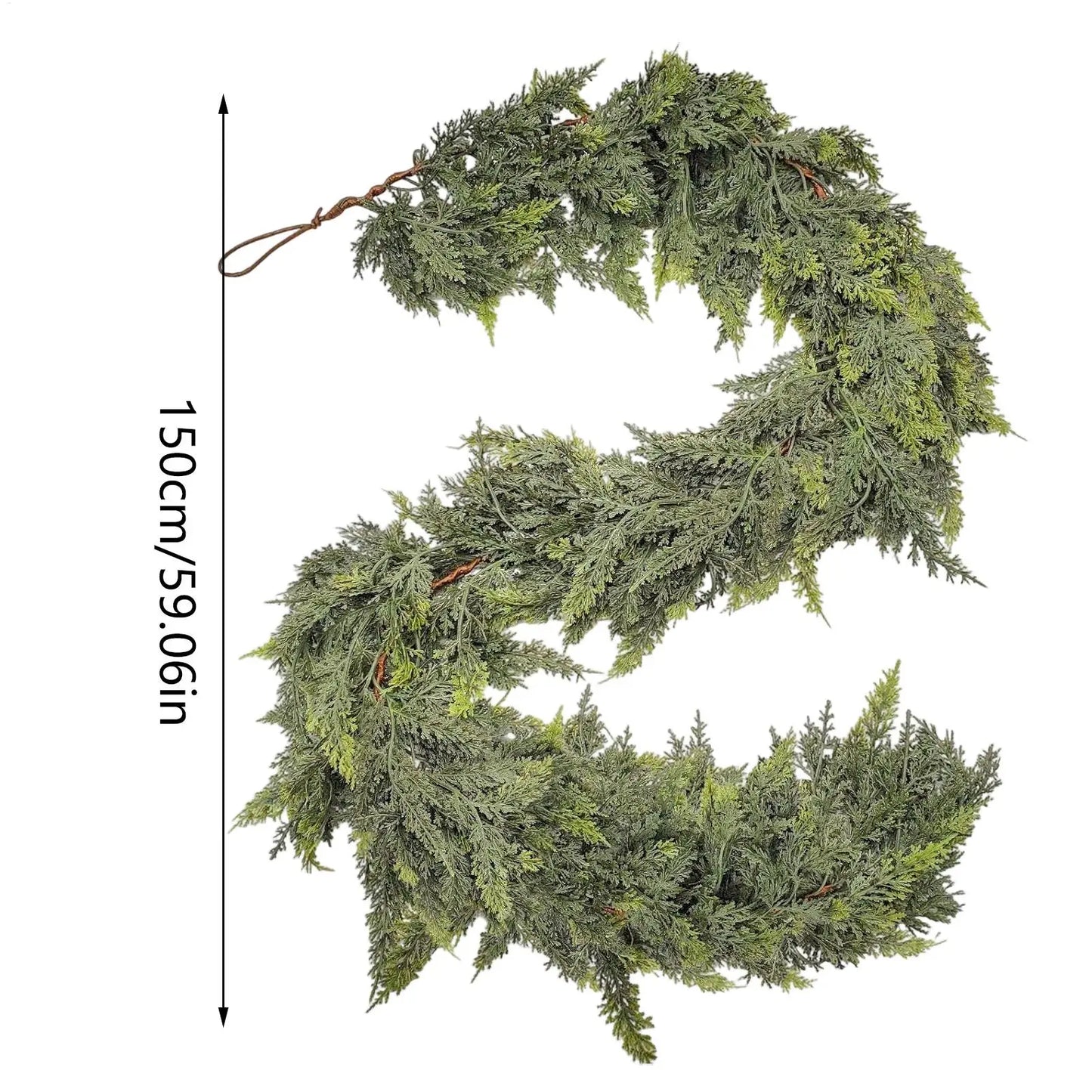 Faux Cedar Garland For Christmas and Holiday Décor - Multiple Lengths