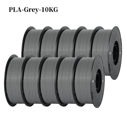 10KG/22LBS Multicolor PLA Filament 1KG/Roll 1.75mm For 3D Printer Material for 3D Printing 3D Printer Filament Free Shipping
