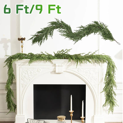 Norfolk Pine Garland for Christmas, Holiday Season