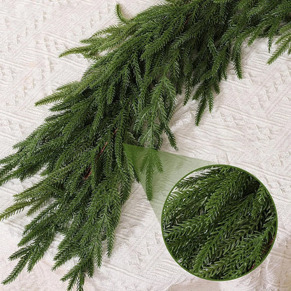 Norfolk Pine Garland for Christmas, Holiday Season