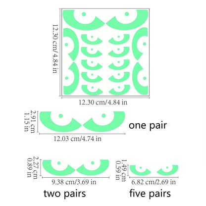 Glow in The Dark Halloween Eyes -  Outdoor Halloween Decor