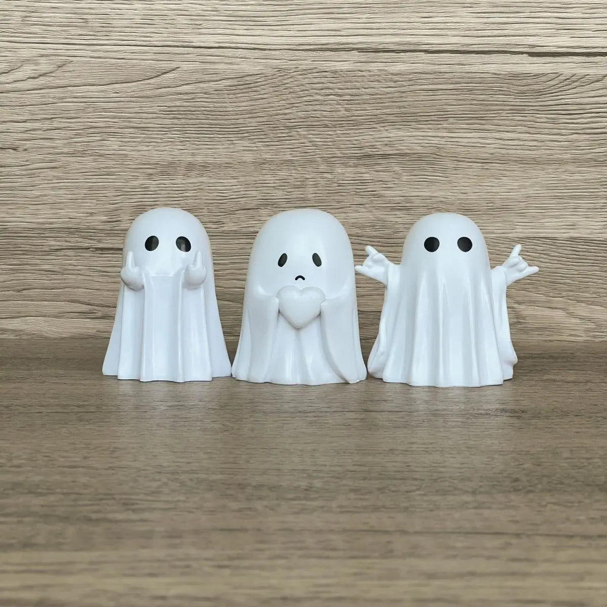 Cute Ghost Figurines - Small