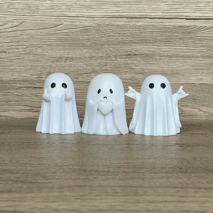 Cute Ghost Figurines - Small