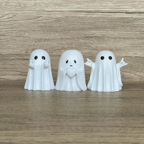 Cute Ghost Figurines - Small