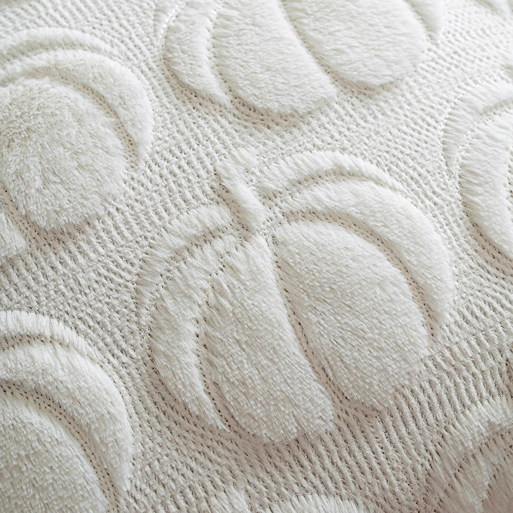 Pumpkin Throw Pillow Cover - Soft Faux Fur Cushion