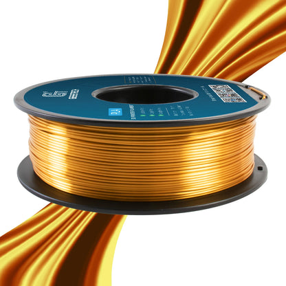 GEEETECH 5Kg 3D SILK PLA Filament 1.75mm SILK PLA Filament Smooth Silky Shiny Surface 3D Filament Fit For FDM Printers