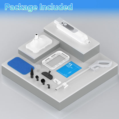 INSE Powerful Steam Mop High Temperature 6 in 1 Scrubbing Steam Cleaner Detachable Floor Steam Mop for Hard Floor Carpet Kitchen