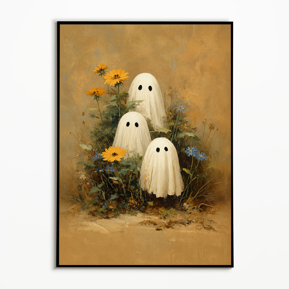 Haunted Harvest™ Vintage Halloween Canvas Wall Art