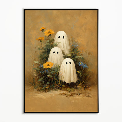 Haunted Harvest™ Vintage Halloween Canvas Wall Art