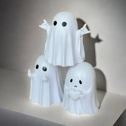 Cute Ghost Figurines - Small