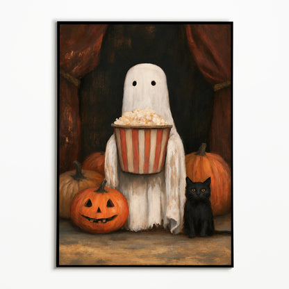 Haunted Harvest™ Vintage Halloween Canvas Wall Art