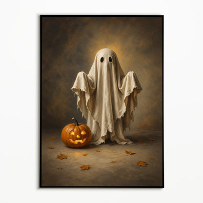 Haunted Harvest™ Vintage Halloween Canvas Wall Art