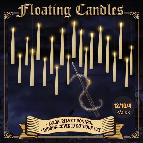 Flameless Floating Candles