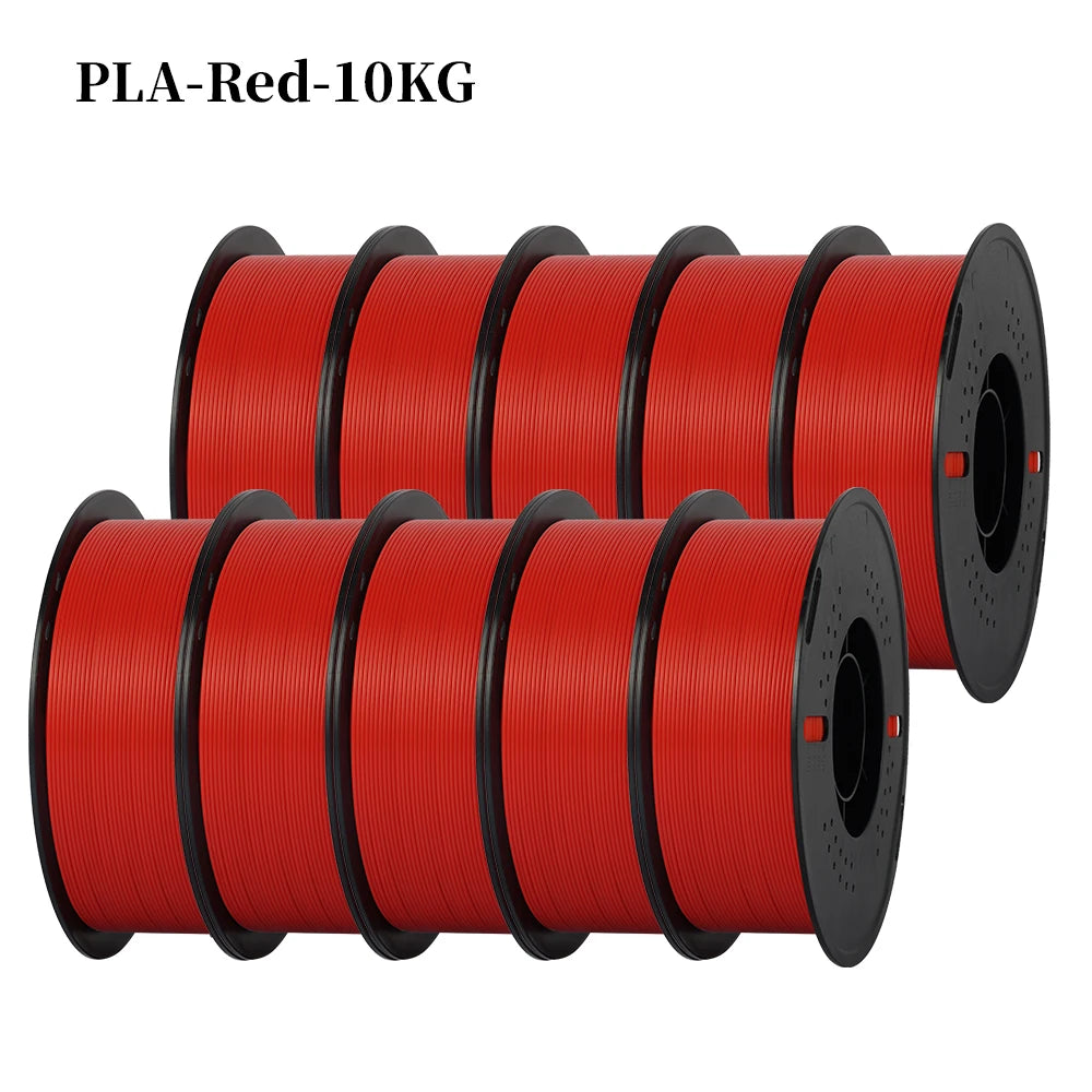 10KG/22LBS Multicolor PLA Filament 1KG/Roll 1.75mm For 3D Printer Material for 3D Printing 3D Printer Filament Free Shipping