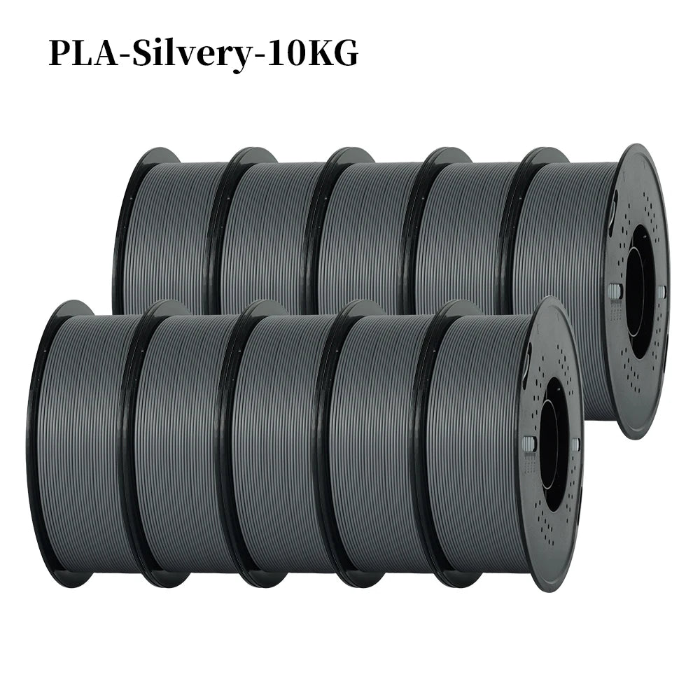 10KG/22LBS Multicolor PLA Filament 1KG/Roll 1.75mm For 3D Printer Material for 3D Printing 3D Printer Filament Free Shipping