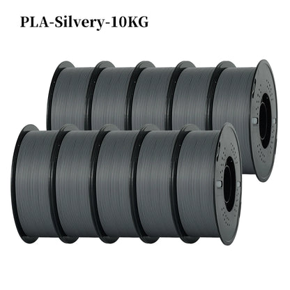 10KG/22LBS Multicolor PLA Filament 1KG/Roll 1.75mm For 3D Printer Material for 3D Printing 3D Printer Filament Free Shipping