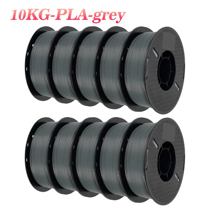 10KG/22LBS Multicolor PLA Filament 1KG/Roll 1.75mm For 3D Printer Material for 3D Printing 3D Printer Filament Free Shipping