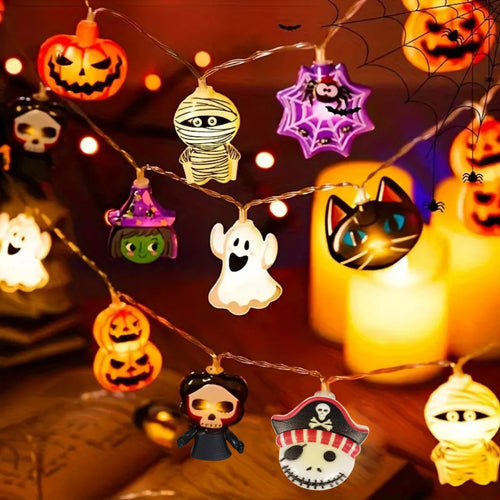 Halloween LED String Lights - Indoor