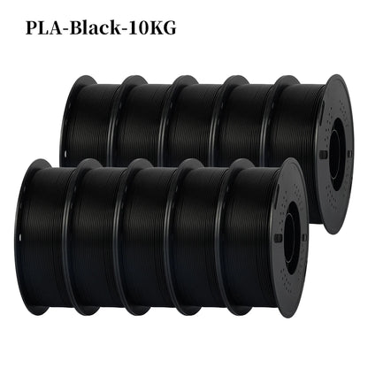 10KG/22LBS Multicolor PLA Filament 1KG/Roll 1.75mm For 3D Printer Material for 3D Printing 3D Printer Filament Free Shipping