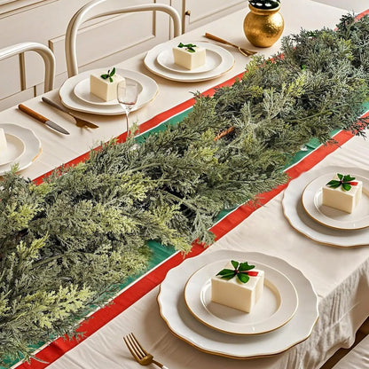 Faux Cedar Garland For Christmas and Holiday Décor - Multiple Lengths