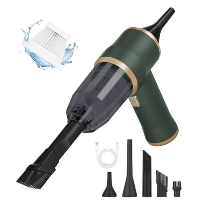 High Power Car Blower Vacuum, 2-in-1 Strong Suction & Blowing, Portable for Auto/Home Cleaning, Dust Removal from Seat/Mat/Trunk