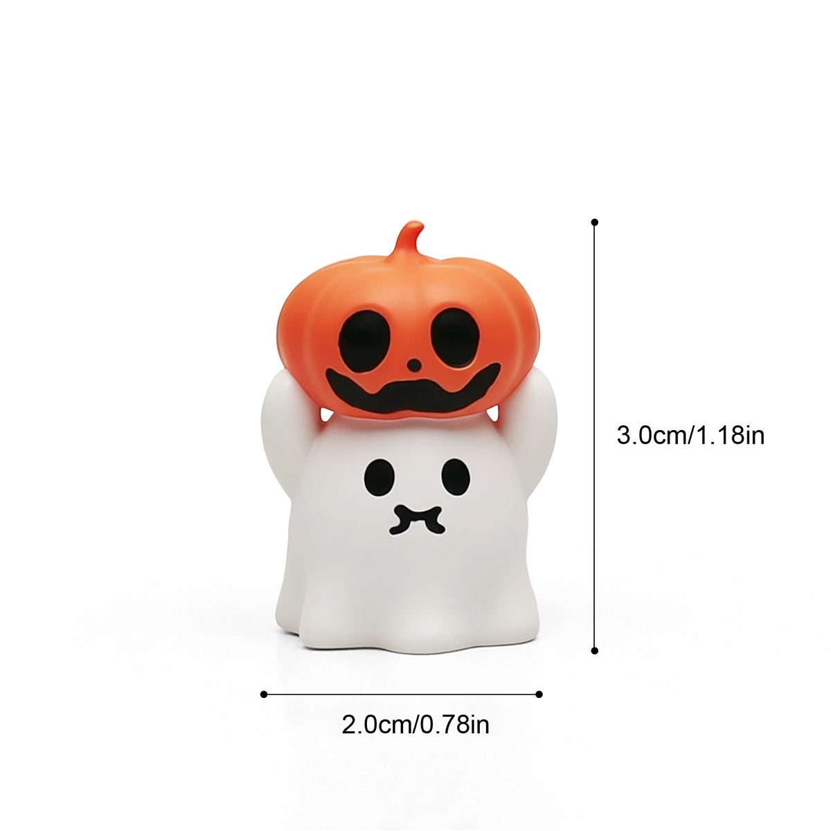 Tiny Boo Crew™ – Mini Ghost & Pumpkin Halloween Figurines