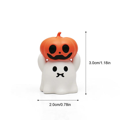 Tiny Boo Crew™ – Mini Ghost & Pumpkin Halloween Figurines
