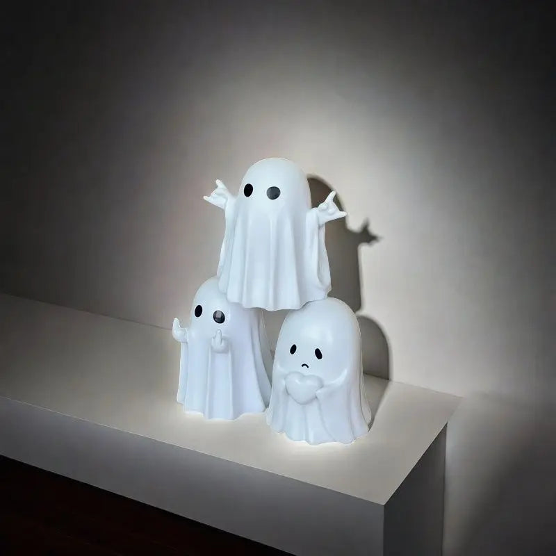 Cute Ghost Figurines - Small