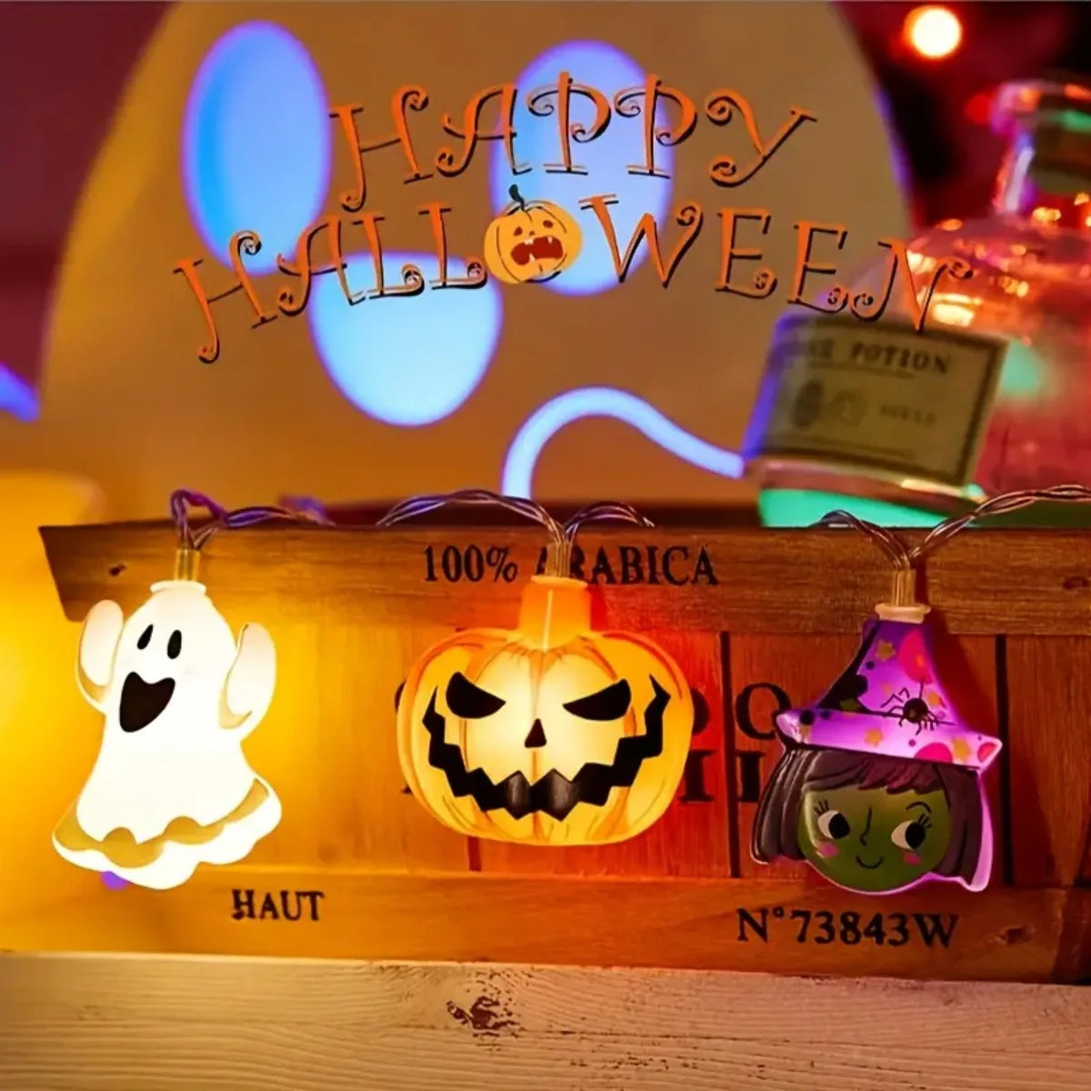 Halloween LED String Lights - Indoor